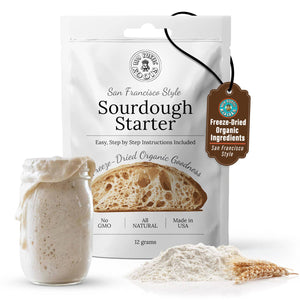 Organic Freeze Dried Sourdough Starter. 12 gr