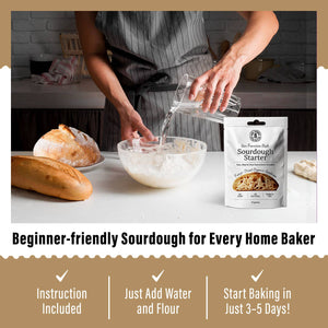 Organic Freeze Dried Sourdough Starter. 12 gr