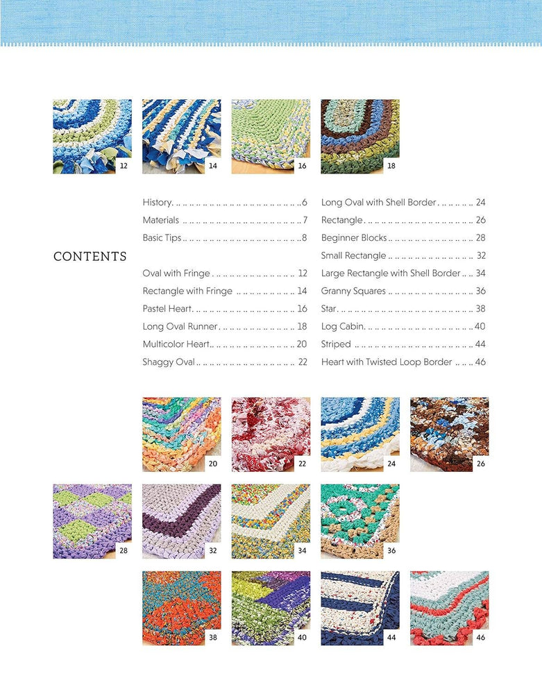 Rag Rugs, 2nd Edition - 16 Easy Crochet Projects to Make – Johnson's ...