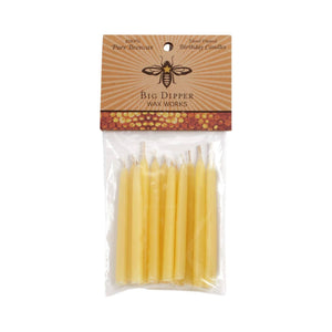 Beeswax Birthday Candles