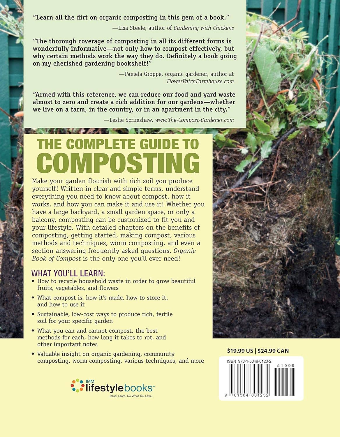 Organic Book of Compost by Pauline Pears – Johnson's Heritage Farmstead