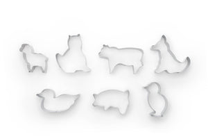 Farm Animal Cookie Cutters, Set of 7