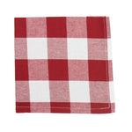 Buffalo Check Crimson Red Napkin 18x18