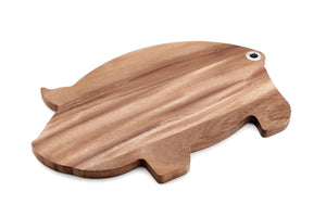 Ironwood Pig Shaped Serving Board