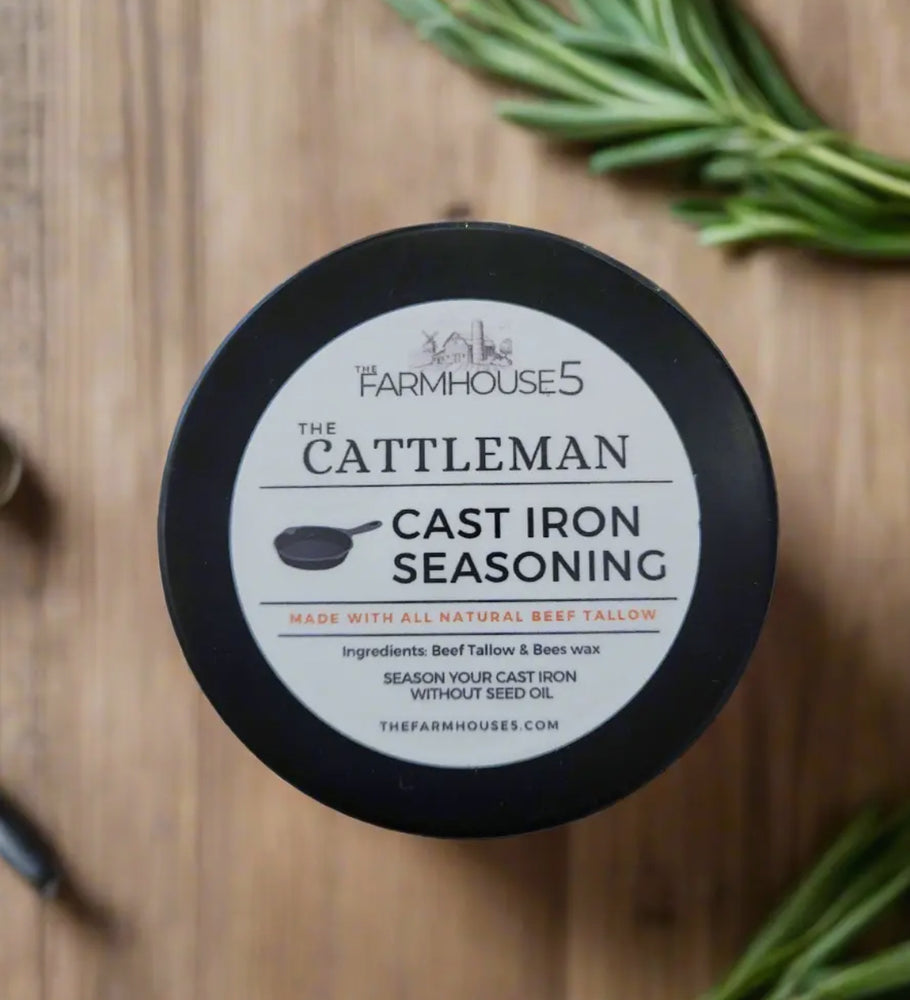 Tallow Cast Iron Seasoning 