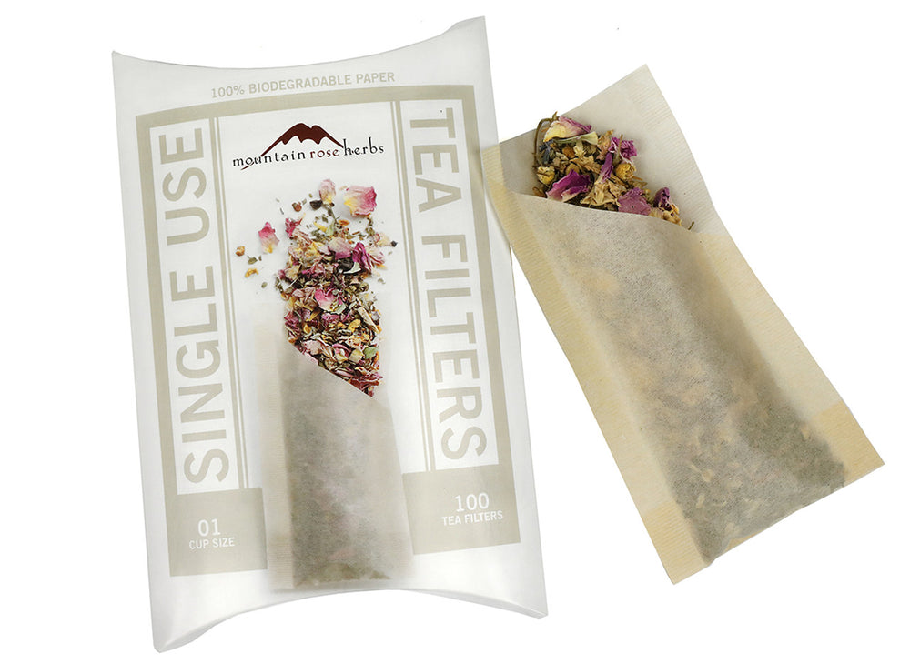 Single Use Tea Filters Biodegradable Paper
