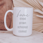 Homestead mug, Homestead life, coffee mug, home gift, mug