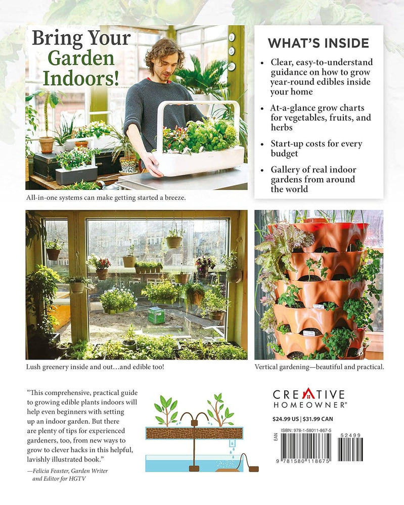 How to Garden Indoors & Grow Your Own Food Year Round