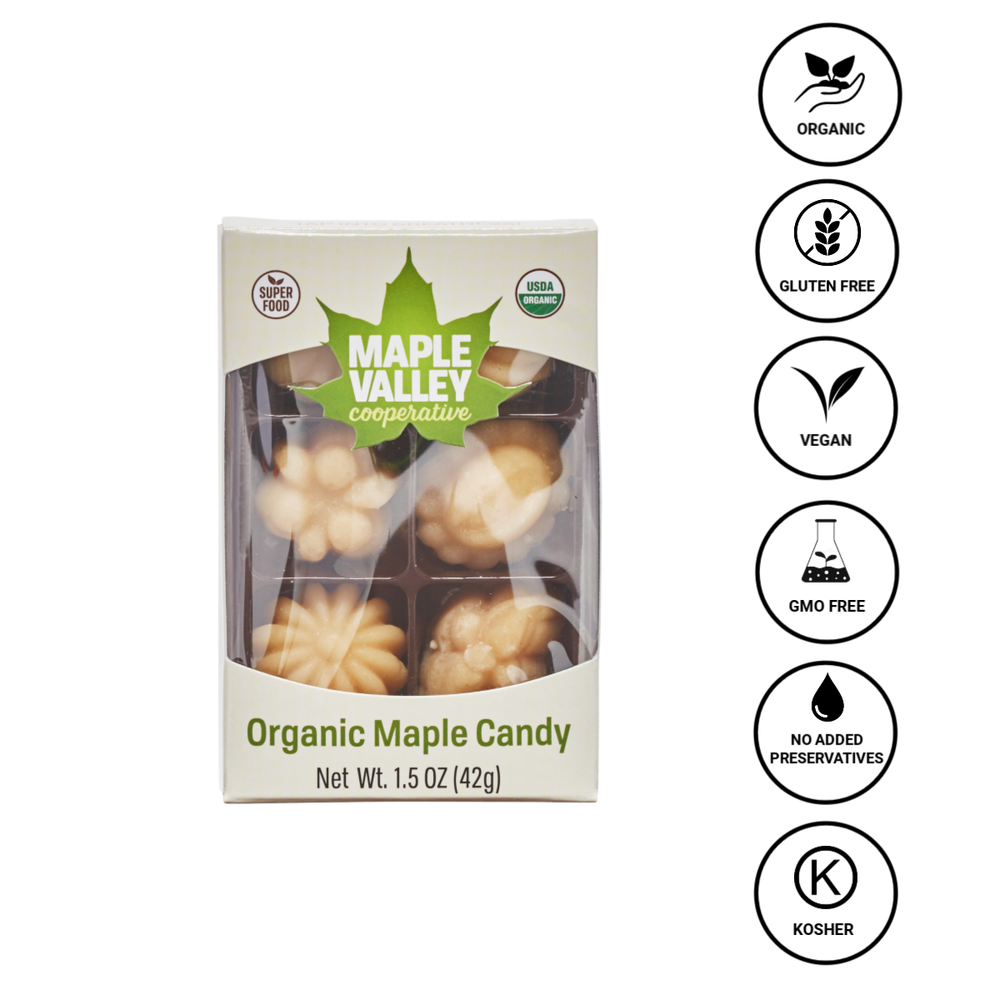 Maple Candy Organic 6 piece