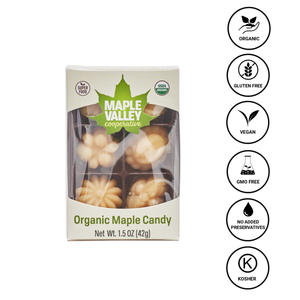 Maple Candy Organic 6 piece