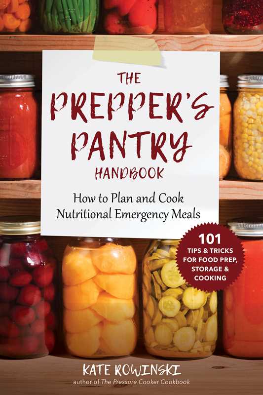 Prepper's Pantry Handbook by Kate Rowinski