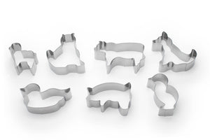 Farm Animal Cookie Cutters, Set of 7